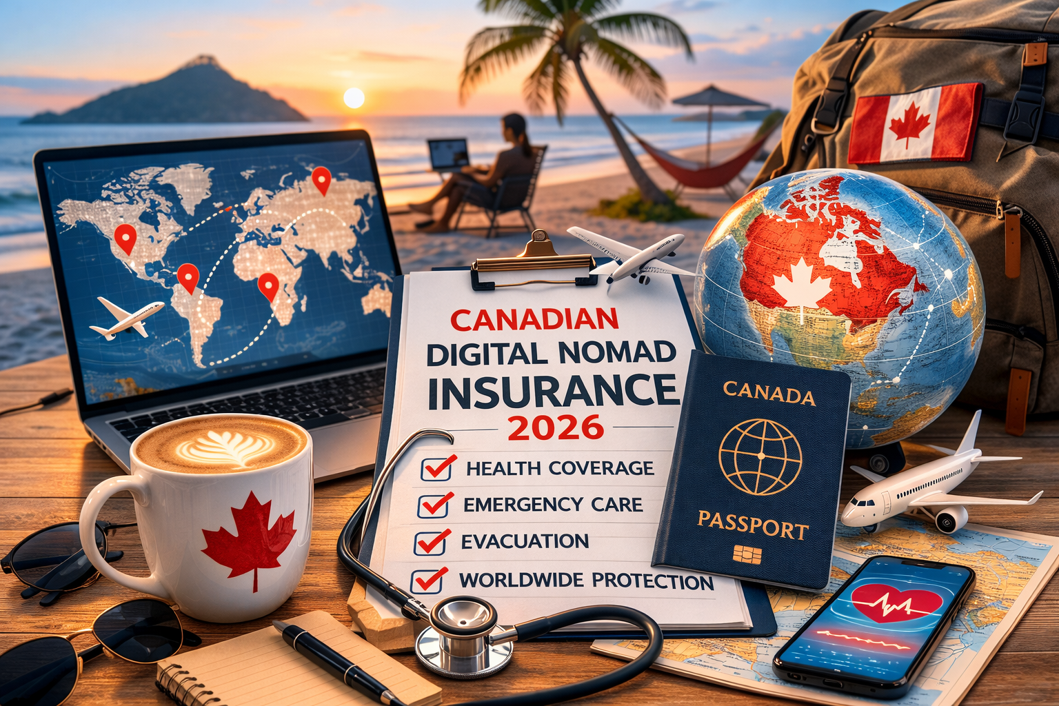 Best Travel Insurance for Canadian Digital Nomads in 2026 (Top 5 Compared)